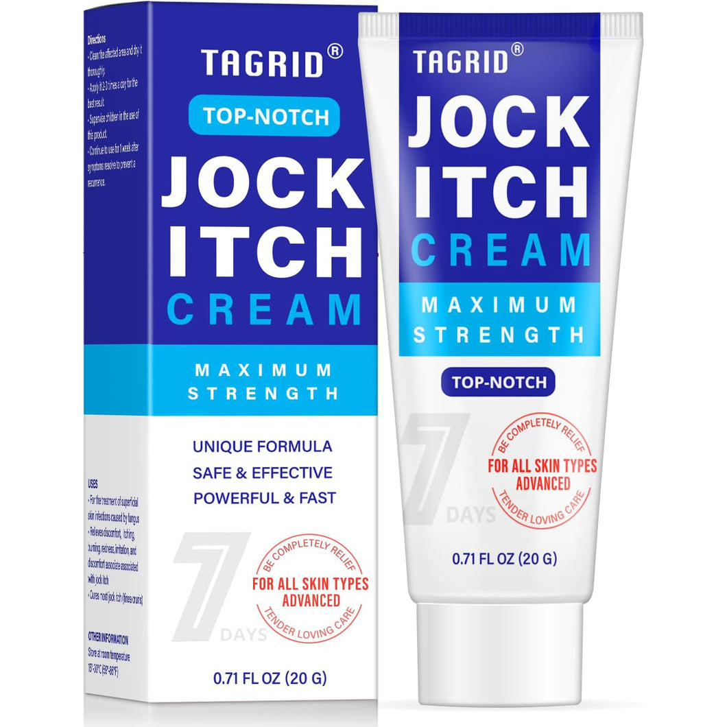 TAGRID Maximum Strength Jock Itch Cream