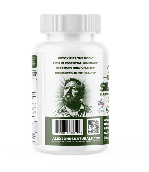 2 Bottles-Ultimate Seamoss Capsules With Bladderwrack & Burdock Root