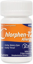 Load image into Gallery viewer, Chlorpheniramine Maleate Extended Release, 12 Mg , 60 Tablets