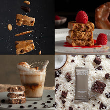 Load image into Gallery viewer, Stars + Honey Signature Protein Bar Tasting Set, Chocolate Peanut, All-Natural with Collagen, Gluten-Free, Dairy-Free, Soy-Free - 12 Pack