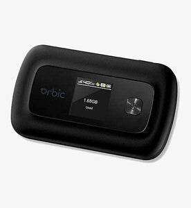 Orbic Speed Mobile Hotspot | 4G LTE |Connect up to 10 Wi-Fi Enabled Devices | Up to 12 hrs of Usage time |Up to 5 Days of Stand-by time | Great for Remote Workers (Renewed)