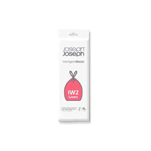 Load image into Gallery viewer, Joseph Joseph IW2 Biodegradable Trash Bags, Custom Fit Bin Liners for Food Waste Caddy 1 Gallon / 4 Liter 100% Compostable, Pack of 50