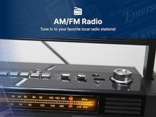 Load image into Gallery viewer, Emerson EPB-3004 Portable CD Player with AM/FM Radio, 20-Track Programmable Memory, High-Performance Speakers, AUX-in Jack, and Built-in Rechargeable Battery - Compatible with CD, CD-R/RW, CD-MP3
