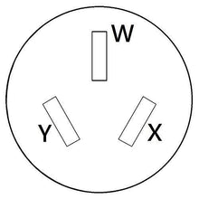 Load image into Gallery viewer, Parkworld Industrial Range, Stove, Oven 10-50 Extension Cord, 10-50P to 10-50R, 3-Prong, 50 AMP, 250 Volts, 12500 Watts (20FT)