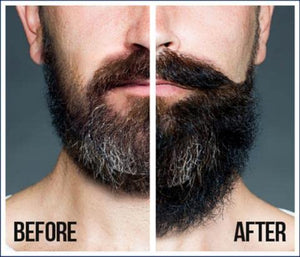 Natural King Pro-growth Castor Hair & Beard Oil 7.1 oz and 2.5 oz. Travel Size (2-PC Set)