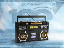 Load image into Gallery viewer, Emerson EPB-3004 Portable CD Player with AM/FM Radio, 20-Track Programmable Memory, High-Performance Speakers, AUX-in Jack, and Built-in Rechargeable Battery - Compatible with CD, CD-R/RW, CD-MP3