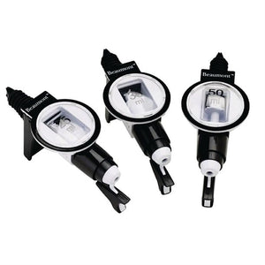 Beaumont 3134 25ml Metrix SL Spirit Measure Optic, Black