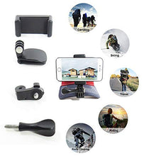 Load image into Gallery viewer, Octo Mounts – Sports Mount. Baseball Hat and Backpack Strap Smartphone or Camera Holder. Compatible with Smartphones and GoPro Style Cameras.