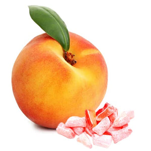 Butterfields Candy - Gourmet, Old-Fashioned PEACH Buds Hard Candy | Gluten Free | Made with 100% Real, Pure Cane Sugar | Handcrafted in the USA- 1 Lb. Bag