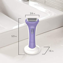 Load image into Gallery viewer, Remington Smooth &amp; Silky Electric Shaver for Women, 4-Blade Smooth Glide Foil Shaver and Bikini Trimmer with Almond Oil Strip, Shave Wet or Dry