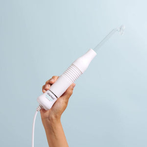 StackedSkincare High Frequency Facial Wand - Portable Skin Therapy Tool with Neon & Argon Electrodes - Helps Support Clearer Looking Skin & Scalp for Face, Hair, and Temporary Acne Appearance Care