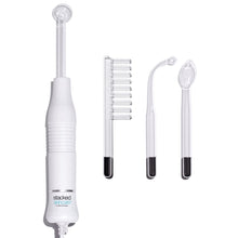 Load image into Gallery viewer, StackedSkincare High Frequency Facial Wand - Portable Skin Therapy Tool with Neon &amp; Argon Electrodes - Helps Support Clearer Looking Skin &amp; Scalp for Face, Hair, and Temporary Acne Appearance Care