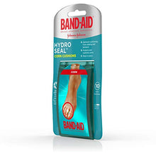 Load image into Gallery viewer, Band-Aid Brand Hydro Seal Bandages Corn Cushion, Waterproof Corn Pads, Medium 10 Count
