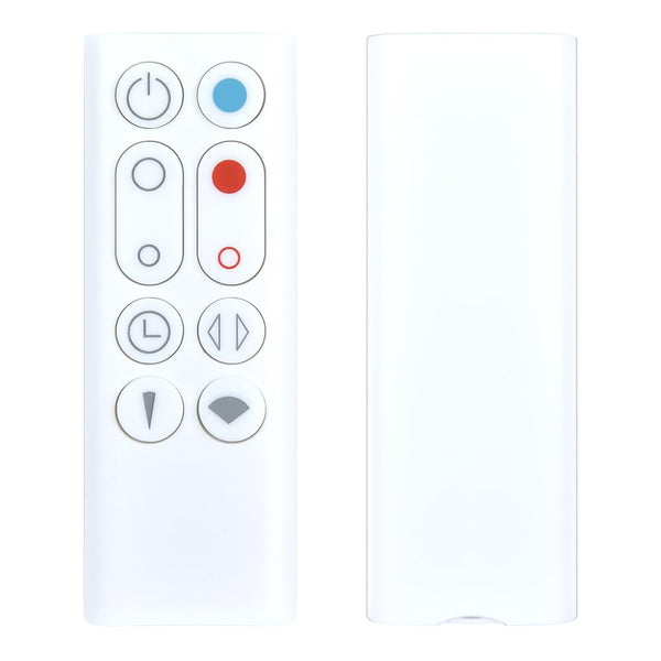 New Replacet Fan Remote Control Compatible for Dyson AM09 Hot + Cool Heater Tower Fan, Part Number: 966538-01 (White)