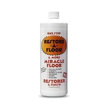 Load image into Gallery viewer, Restore-A-Floor Floor Finish - Wood Floor Polish and Hard Wood Floor Wax to Rejuvenate Floors Including Marble Floors, Vinyl Floors, and Laminate Floors