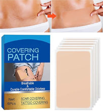 Load image into Gallery viewer, Tattoo Cover Up, Ultra Thin Tattoo Cover Up Patch for Tattoo, Scar, Birthmarks, Waterproof and Sweatproof, 6 Pcs