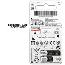 Load image into Gallery viewer, Power One Hearing Aid Battery Size 10 - Pack Of 60 Batteries