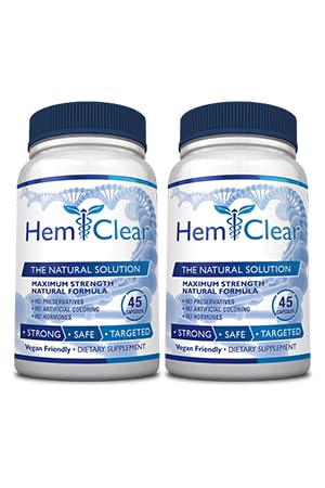 2 Bottles of Hemclear - Hemorrhoids Treatment