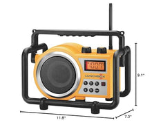 Load image into Gallery viewer, Sangean LB-100 AM FM Radio Ultra Rugged Compact Yellow