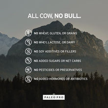 Load image into Gallery viewer, Paleo Pro Beef Protein Powder - Grass Fed Protein Powder Isolate - Pure Animal Based Pastured &amp; Cage-Free | Dairy &amp; Gluten Free, Natural and Clean Proteins for Paleo &amp; Keto - 15 Days Supply (Cacao)