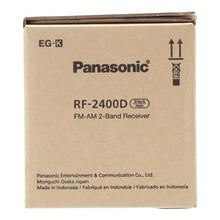 Load image into Gallery viewer, Panasonic RF-2400DEG Portable Radio FM