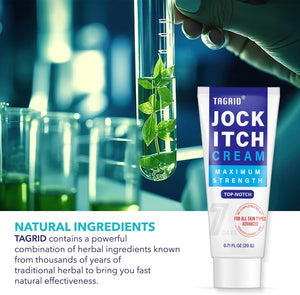 TAGRID Maximum Strength Jock Itch Cream