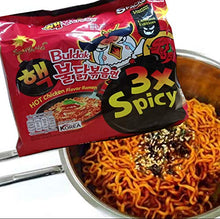 Load image into Gallery viewer, Samyang Hot Chicken Flavor Ramen Buldak 3X Spicy Instant Noodles