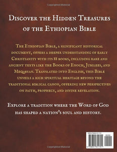 The Complete Ethiopian Bible in English 88 Books: The Complete Encyclopedia, Including The Missing Deuterocanonical Apocrypha Enoch, Jubilees, Meqabyan And The Lost Writings.
