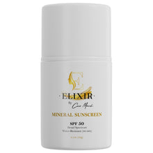 Load image into Gallery viewer, Elixir by Cocó March Broad Spectrum Mineral Sunscreen SPF 50 Sun Protection, Water-Resistant-80 min, Hydrates and Enhances Skin, Adults and Children- 2.1 Oz 59 g