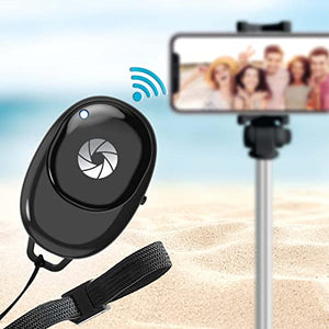 Bower Wireless Remote Shutter - Black- Compatible with Most Smartphones