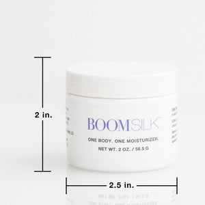BOOM! Boomsilk Premium Facial Moisturizer for Aging Skin - Natural Anti Aging Face Cream for Women Over 50 - Cruelty Free Sensitive Organic Face and Body Moisturizer Mature Daily Skincare - 2oz