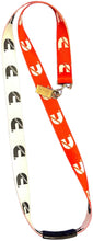 Load image into Gallery viewer, Cummins dodge lanyard holder clip key chain trucker diesel gear truck red white