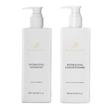 Load image into Gallery viewer, Bellagio Hair Care Set - Shampoo &amp; Conditioner - Scented with Cedarwood, Green Mandarin, Lavender - Vegas Hotel Bath Amenities - 10 oz, White