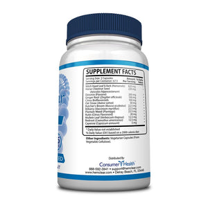 HemClear for Hemorrhoids - Vegan Formula for Hemorrhoid Relief & Vascular Health - Maximum Strength 1 Bottle 135 Capsules - 3 Month Supply
