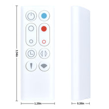 Load image into Gallery viewer, New Replacet Fan Remote Control Compatible for Dyson AM09 Hot + Cool Heater Tower Fan, Part Number: 966538-01 (White)