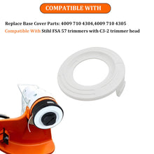 Load image into Gallery viewer, PEHUAP 2-Pack Trimmer Head Base Cover Replacement Compatible with Stihl FSA 57 FSE 52, Autocut C3-2 Spool Cover Parts 4009 710 4304, Weed Eater String Trimmer Head Accessories