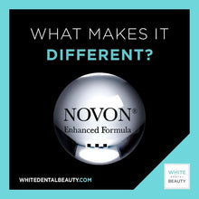 Load image into Gallery viewer, White Dental Beauty Teeth Whitening Syringe Gel Refills; 4 Syringes of 1.2 ml per Pack. Tooth Whitening System Powered by Novon Technology (6% Hydrogen Peroxide)