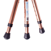 Load image into Gallery viewer, Heavy Duty Walking Cane with Folding Seat - 440 lbs Capacity, Adjustable Aluminum Alloy Cane with LED Light