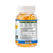 Load image into Gallery viewer, Organic Vitamins súper Omega 3 Ultra Pure Fish Oil Concentrate, EPA &amp; DHA Triple Strength, Omega 3 Fatty acids, Burpless 120 softgels