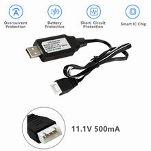 Load image into Gallery viewer, Cecicebb Transmitter LiPo Battery 11.1V 2200mAh 8C for Walkera DEVO 7 WFLY9 RadioLink AT9 Radiolink T8FB Transmitter Remote Controllor 1 Pack with USB Charger Cable