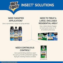 Load image into Gallery viewer, Hot Shot No Mess! Fogger With Odor Neutralizer, Kills Carpenter Ants, Spiders &amp; Fleas, 3 Count, 1.2 Ounce