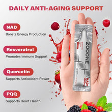 Load image into Gallery viewer, ZOOONE NR1000 - NAD+ Berry Flavor Drink Mix for Skin Aging Support, Energy, and Focus - 30 Pack -