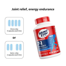 Load image into Gallery viewer, Move Free joint health 7-in-1 Glucosamine Chondroitin Plus Calcium Complex Vitamin Supplements for Men with B-Vitamins + Multi-Glucosamine 120 Pills - Male glucosamine