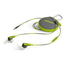 Load image into Gallery viewer, Bose SoundSport In-Ear Headphones For Apple Devices (741776-0030) - Energy Green (Renewed)