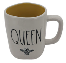 Load image into Gallery viewer, Magenta Rae Dunn QUEEN BEE Ceramic LL Coffee Mug