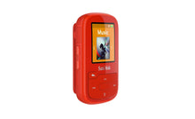 Load image into Gallery viewer, SanDisk 16GB Clip Sport Plus MP3 Player, Red - Bluetooth, LCD Screen, FM Radio - SDMX28-016G-G46R (Renewed)
