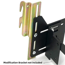 Load image into Gallery viewer, 2Pcs 711 Bolt on to Hook on Bed Frame Conversion Brackets with Hardware Hook, Headboard Hook Set,Hook on Bed Frame Brackets Adapter,Hook on Bed Rail