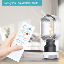 Load image into Gallery viewer, New Replacet Fan Remote Control Compatible for Dyson AM09 Hot + Cool Heater Tower Fan, Part Number: 966538-01 (White)