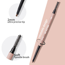 Load image into Gallery viewer, Grey Eyebrow Pencil for Older Women, Dual-Ended Gray Eyebrow Pencil for Grey Hair with Spoolie, Micro Triangle Tip Eye Brow Filler Pen for Natural Looking, Hair-Like Stroke, Gray, YES.EYE DO