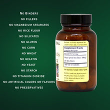 Load image into Gallery viewer, Barlowe&#39;s Herbal Elixirs Fadogia Agrestis Extract - 60 600mg VegiCaps - Stearate Free, Glass Bottle!